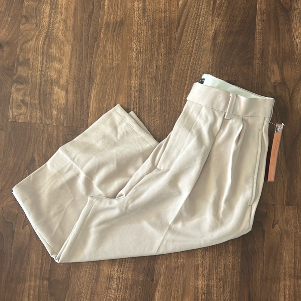 Beige Asos Dress Shorts Capris